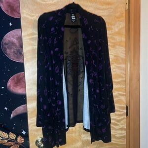 Torrid haunted mansion cardigan